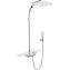 Душевая система KLUDI Cockpit 8020091-00 белый/хром