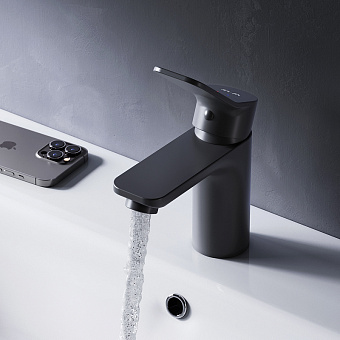 Смеситель для раковины AM-PM X-Joy F85A02122 чёрный