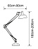 Торшер Arte Lamp GOLIATH A2487PN-1WH 60Вт E27
