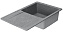 Мойка кухонная Акватон Аманда 1A712832AD230 78х51см серый
