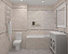 Настенная плитка CERSANIT Fresco C-FRL152D тёмно-бежевый 29,7х60см 1,25кв.м. матовая