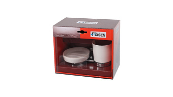 Набор аксессуаров для ванной FIXSEN BEST FX-71606+08 хром 2 предметов