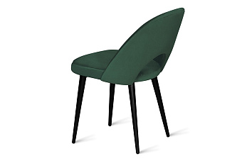 Кухонный стул AERO 52х62х85см велюр/сталь Dark Green