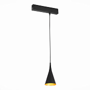 Трековый светильник ST Luce SKYLINE 220 ST502.423.01 40Вт E27 золото для однофазного трека