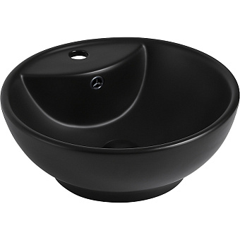 Раковина накладная Abber BEQUEM AC2101MB 46х46см