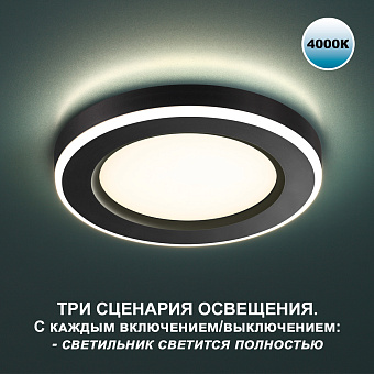 Светильник точечный встраиваемый Novotech SPOT 359017 SPAN 24Вт LED