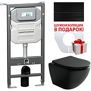 Инсталляция с унитазом Ceramica Nova Metropol CN4002MB_1002B_1000