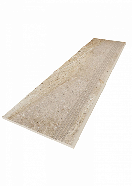 Плитка для ступеней ESTIMA Kailas Steptrade/KA03_NS/30x120 коричневый 30х120см 0,36кв.м. матовая
