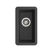 Мойка кухонная IDDIS Tanto TU1B261i87 46х26см чёрный