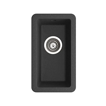 Мойка кухонная IDDIS Tanto TU1B261i87 46х26см чёрный