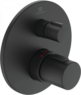 Смеситель для душа IDEAL STANDARD CERATHERM T100 A5813XG чёрный матовый