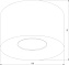 Светильник потолочный TK Lighting Orion 3234 50Вт GU10