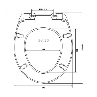 Сиденье для унитаза BERGES 10503 с микролифтом