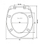 Сиденье для унитаза BERGES 10503 с микролифтом