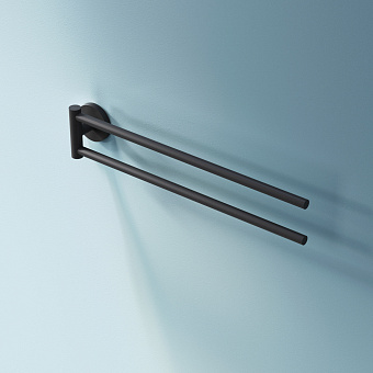 Полотенцедержатель AM-PM X-Joy A85A32622 чёрный 37,4см