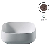 Раковина накладная ArtCeram Cognac COL007 97 00 46х41см
