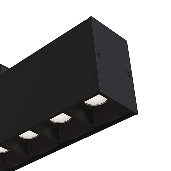 Магнитный трековый светильник Maytoni Points TR014-2-20W3K-B 19,7Вт LED чёрный