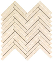Керамическая мозаика Atlas Concord Италия MARVEL STONE 9SHE Cream Prestige Herringbone Wall 30,5х30см 0,549кв.м.