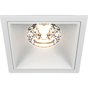 Светильник точечный встраиваемый Maytoni Alfa LED DL043-01-15W3K-SQ-W 15Вт LED