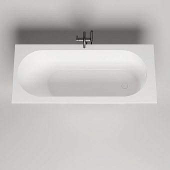 Ванна каменная SALINI ORNELLA 102321M S-Stone матовая 170х75см встраиваемая