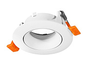 Светильник точечный встраиваемый CRYSTAL LUX CLT 019 CLT 019C90 WH 50Вт GU10
