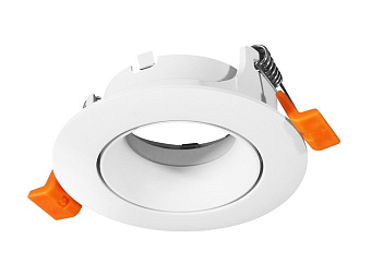 Светильник точечный встраиваемый CRYSTAL LUX CLT 019 CLT 019C90 WH 50Вт GU10