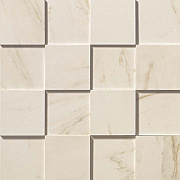 Керамическая мозаика Atlas Concord Италия Marvel Pro ADP8 Cremo Delicato Mosaico 3D 30х30см 0,54кв.м.