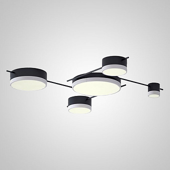 Люстра потолочная ImperiumLOFT Chute 207932-23 64Вт 5 лампочек LED