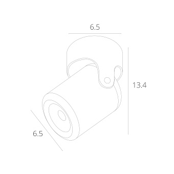 Светильник потолочный Arte Lamp LIBRA A3316PL-1GY 50Вт GU10