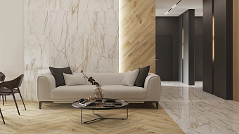 Декор ESTIMA Supreme FalseMosaic/SM02_PS/30x60x10/Corner/Left Cornerлевый 60х30см 0,18кв.м.
