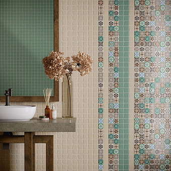 Вставка KERAMA MARAZZI OS\A178\21052 серый 4,85х4,85см 0,094кв.м.