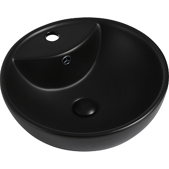 Раковина накладная Abber BEQUEM AC2101MB 46х46см