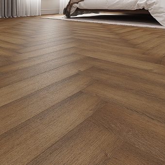 Виниловый ламинат Alpine Floor Дуб насыщенный ЕСО 13-7 600х125х4мм 43 класс 1,95кв.м