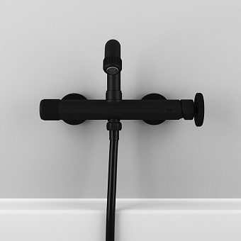 Смеситель для ванны IDDIS Grange GRABLR2i02WA чёрный матовый