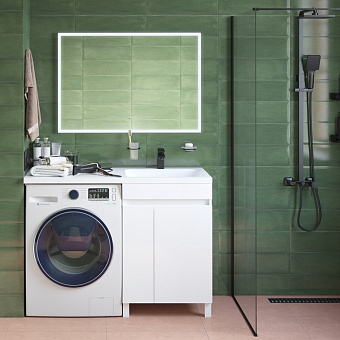 Тумба с раковиной IDDIS Optima Home OPH12RDi95K 48х120х89см