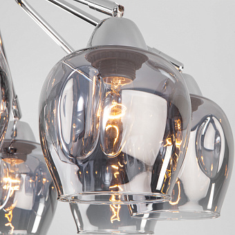 Люстра потолочная Eurosvet Marci 30164/8 хром 40Вт 8 лампочек E27