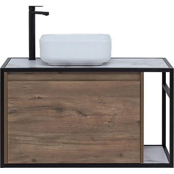 Тумба под раковину подвесная AQUANET Nova Lite Loft 261660 44х90х51,8см