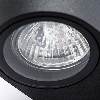 Светильник фасадный Arte Lamp COMPASS A3102AL-1BK 35Вт IP44 GU10 чёрный
