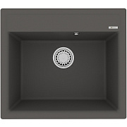 Мойка кухонная LEMARK HANKA 570 9910017 50х57см серый шелк