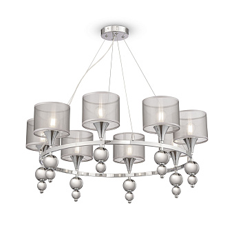 Люстра подвесная Freya Lauren FR5093PL-08CH 40Вт 8 лампочек E14