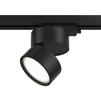 Трековый светильник Maytoni ONDA TR007-1-12W3K-B 12Вт LED чёрный для однофазного трека