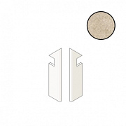 Вставка Atlas Concord Италия Boost Stone A7NO Cream Battiscopa Sag Sx 7,2х30см 0,259кв.м.