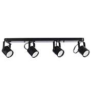 Спот Arte Lamp MIZAR A1311PL-4BK 50Вт 4 лампы GU10