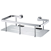 Полка в ванную прямоугольная WASSERKRAFT K-511 1-ярусная 15х30,5см хром