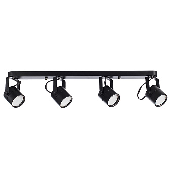 Спот Arte Lamp MIZAR A1311PL-4BK 50Вт 4 лампы GU10