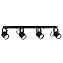 Спот Arte Lamp MIZAR A1311PL-4BK 50Вт 4 лампы GU10