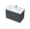 Тумба с раковиной SOLE Ultra УТ000068462 43,5х78,2х51,8см