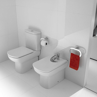Унитаз напольный ROCA Dama Senso 7.3425.1.700.0 ободковый без микролифта