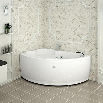 Ванна акриловая RADOMIR Vannesa Алари 2-76-2-1-0-218 168х120см угловая