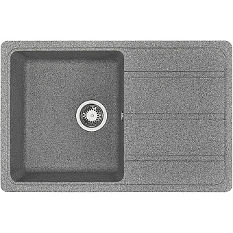 Мойка кухонная Акватон Аманда 1A712832AD230 78х51см серый